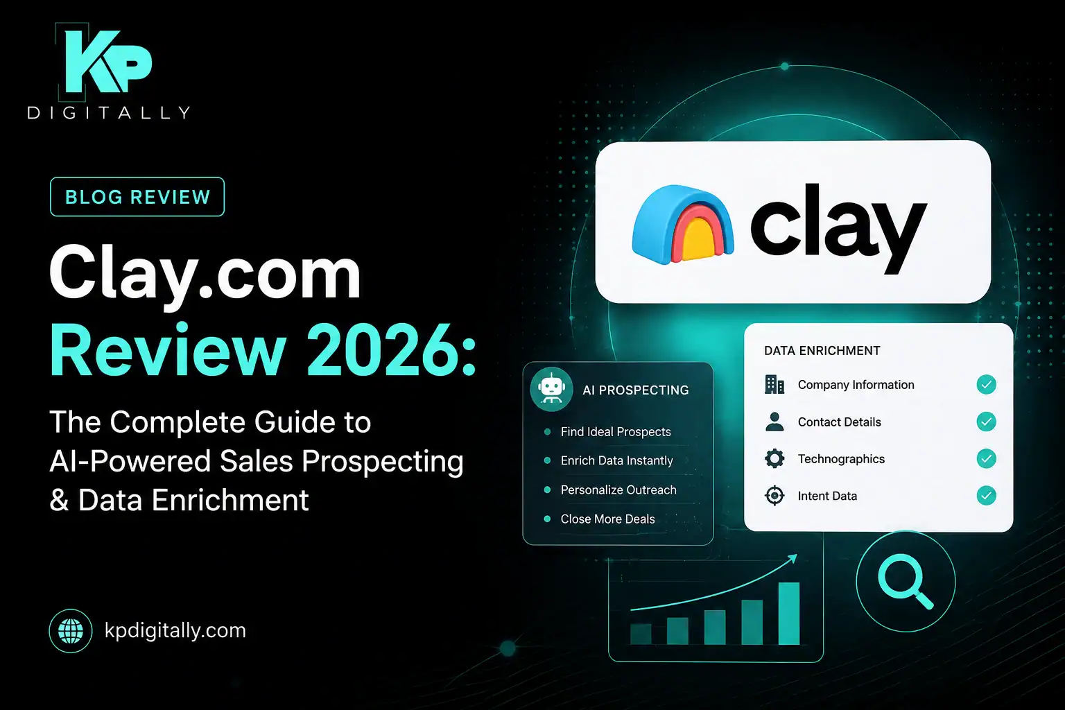 Clay.com dashboard showing AI-powered data enrichment and GTM automation for sales teamsShareContent